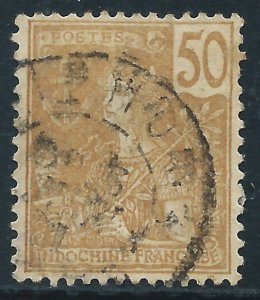 Indo-China, Sc #35, 50c Used