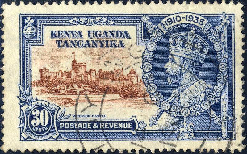 K.U.T. - 1935 - SG 125 30c KGV Silver Jubilee - Used (b)