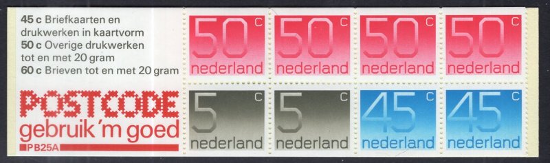 Netherlands 536e Booklet MNH VF