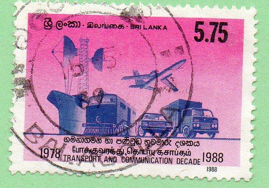 Sri Lanka  Scott  890  Used