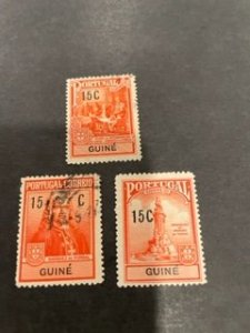 Portuguese Guinea sc Ra1-Ra3 uhr comp set