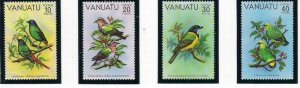 Vanuatu 300-03 MNH 1981 Birds (fe8611)