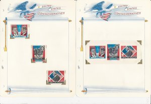 Paraguay Collection, John Kennedy & Space on 9 White Ace Pages Mint NH (F)