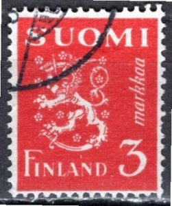 Finland; 1945: Sc. # 175B: Used Single Stamp