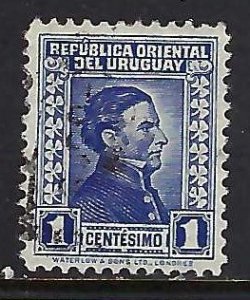 Uruguay 352A VFU ARTIGAS Z5718-5