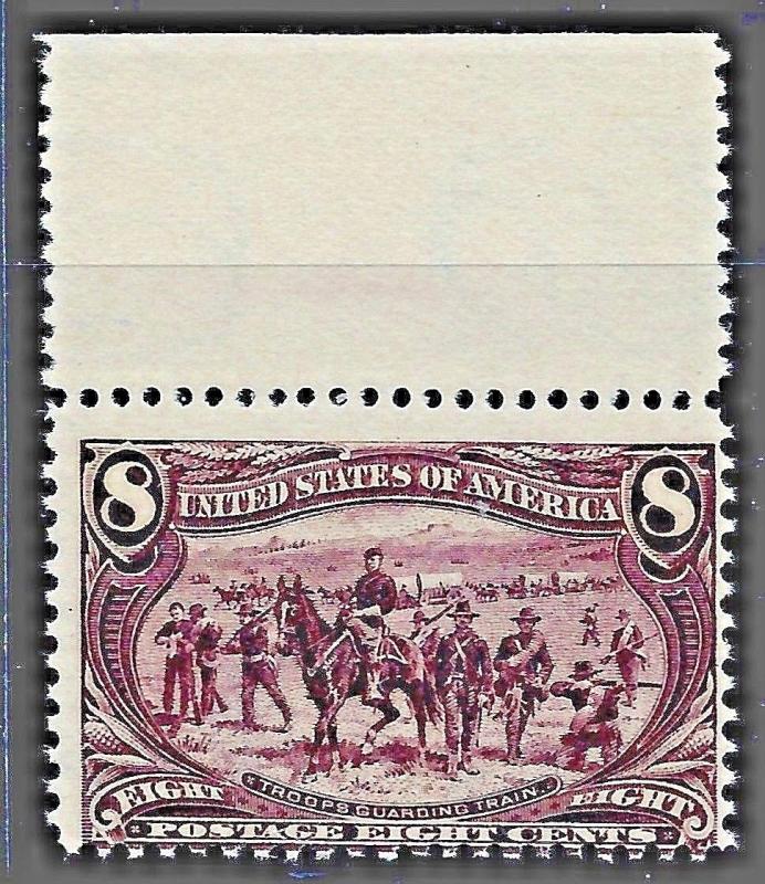 [KN]  US #289 ~ 1898 ~ 8c Trans-Mississippi Expo Issue ~ MNH ~ Very Rich Color 