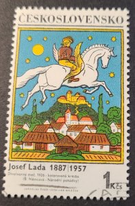 CS - S#1682 - U-VF - 1k - 1970 - The Remarkable Horse by Josef Lada