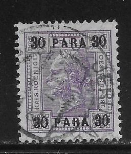 Austrian Offices in the Turkish Empire 45 30pa Franz Josef Used