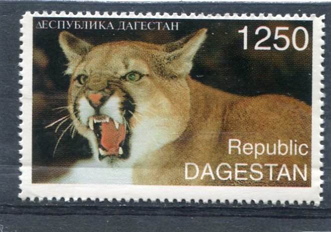 Dagestan 1997 WILDCAT Single Perforated Mint (NH)