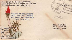 United States A.P.O.'s Soldier's Free Mail 1944 U.S. Army Postal Service, A.P...