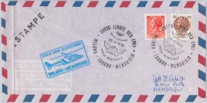 AVIATION - ITALY -  POSTAL HISTORY: SPECIAL HELICOPTER FLIGHT - COVER 1978