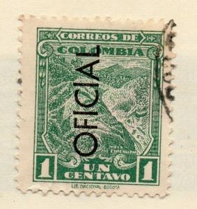 Colombia 1941 Early Issue Fine Used 1c. Optd 172893