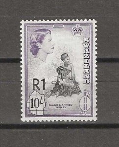 SWAZILAND 1961 SG 76b MNH Cat £120