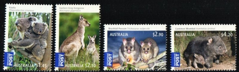 Australia Stamp 3096-3099  - Marsupials and their young