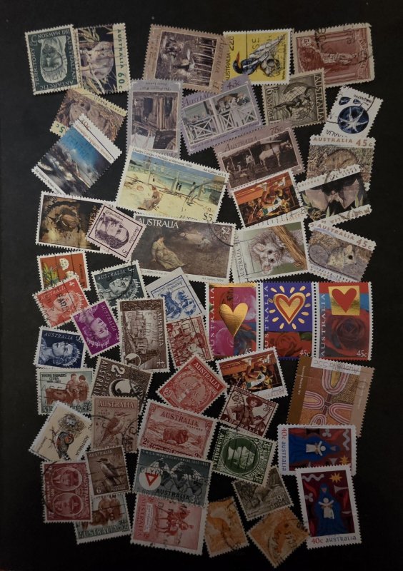 AUSTRALIA Used Stamp Lot T17564