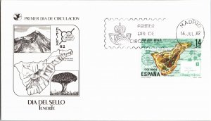 Spain, Worldwide First Day Cover