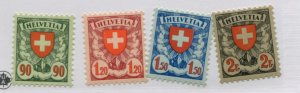 SWITZERLAND  200-03   MNH   203 is with grilled gum