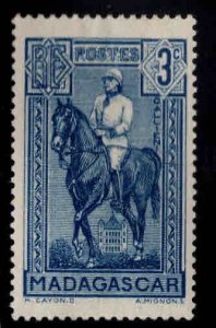 Madagascar Scott 180 General Gallieni stamp MH*