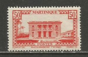 Martinique    #189D  MHR  (1942)  c.v. $1.40