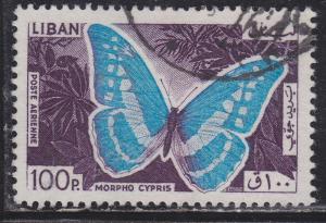 Lebanon C433 Morpho Cypris 1965