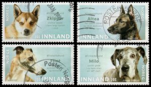 Norway 1899-1902 - Used - (17k) Dogs (Cpl) (2020) (cv $14.00)