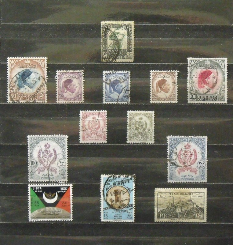 6195   Libya   Used # 22,139,141-44,162-65,208,C60,1N1   CV$ 14.30