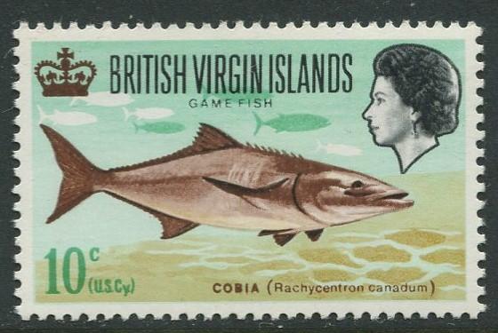 Virgin Is.- Scott 187 - Game Fishing -1968 - MNH - Single 10c Stamp