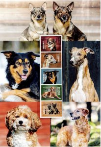 Sweden Scott 2863 MNH stamps collector's sheet dogs
