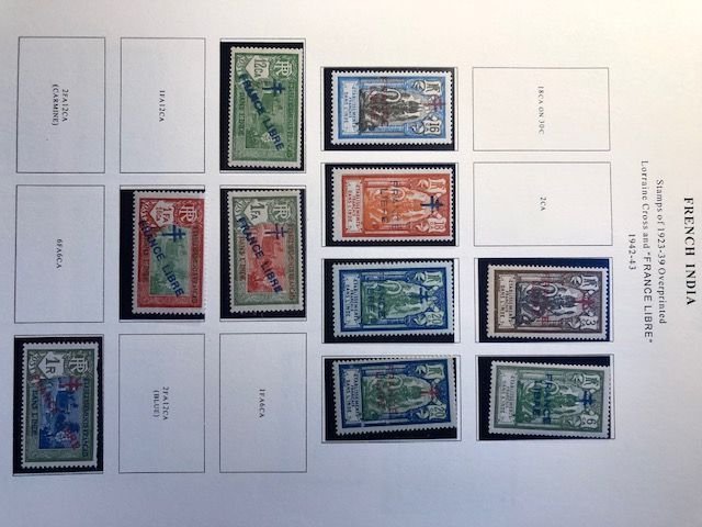 French Oceania - 16 pages - 1892 thru 1945