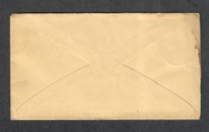 West Winsted Conn DPO 5 Union Civil War Cover 14 Reg. Bond Ft. Trunball 1864