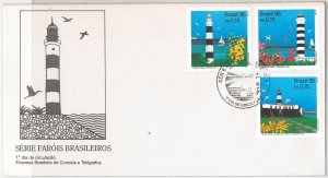 42869 - BRAZIL -  POSTAL HISTORY - FDC  Cover 1995 - LIGHTHOUSES