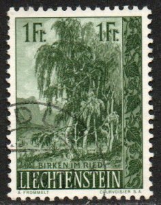 Liechtenstein Sc #314 Used