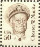 US Stamp #1869 MNH - Chester W. Nimitz Great American Single