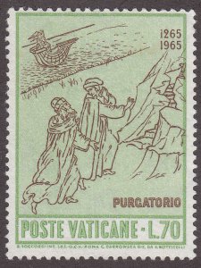 Vatican City 412 Dante and Virgil 1965