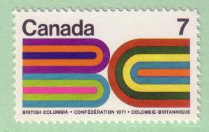 552 Canada British Columbia, MNH cv $0.30