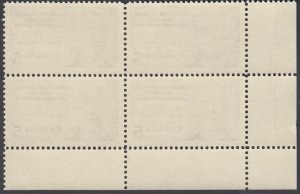 Canada -  #474 Georges Vanier Plate Block - MNH