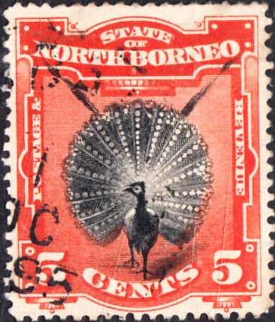 North  Borneo #83 Used