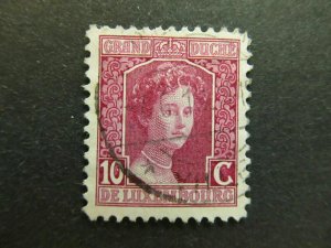 A4P26F39 Letzebuerg Luxembourg 1914-17 10c used-