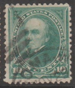 U.S. Scott #258 Webster Stamp - Used Single