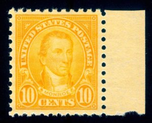 MOMEN: US STAMPS #591 MINT OG NH PSE GRADED CERT XF-90 LOT #88439