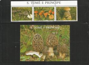 ST THOMAS AND PRINCE ISLANDS SCOTT 809 AND 810 MNH SCV $11