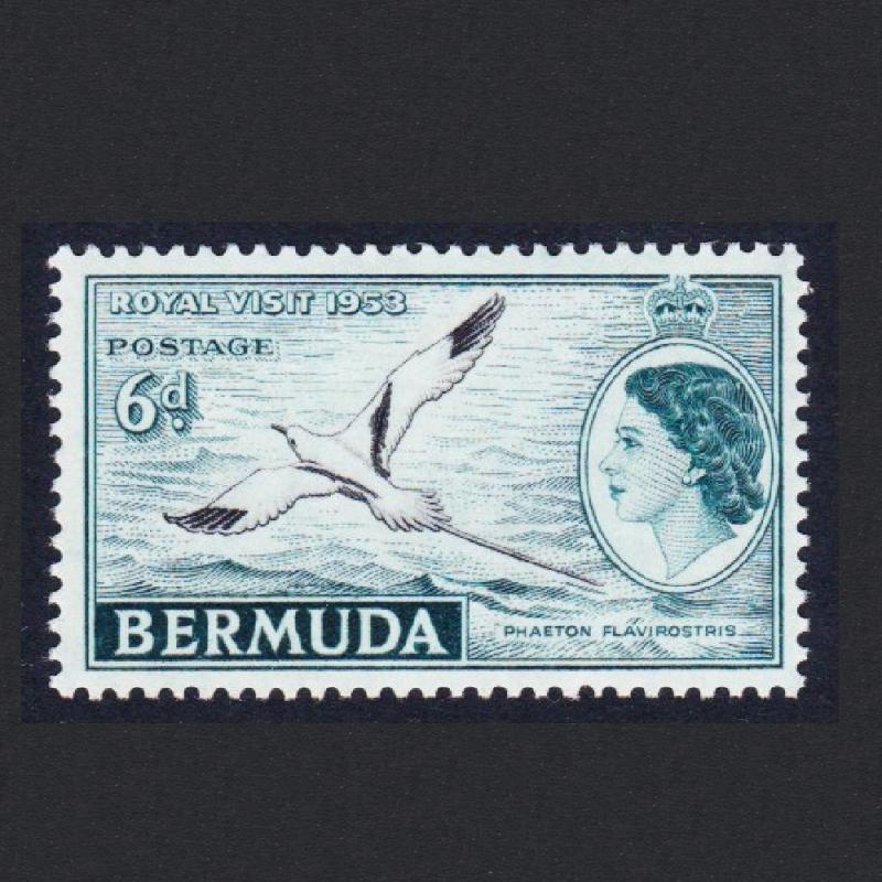 Bermuda White-tailed Tropic Bird Royal Visit 1v SG#151