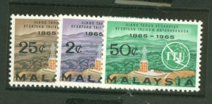 Malaysia #12-14  Single (Complete Set)