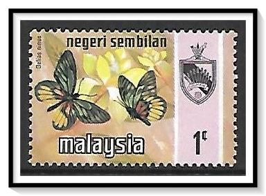 Negri Sembilan #85 State Crest & Butterflies MNH