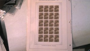 JAPAN FULL SHEET MNH, SCOTT# 767