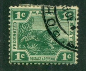 Malaya Federated States1906 #38 U SCV(2024)=$0.25