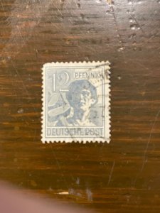 Germany SC 561 Used 12pf Laborer (1) VF/XF