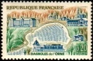 View, Bagnoles-de-l'Orne, France stamp SC#994 mint