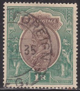 India 120 King George V 1926