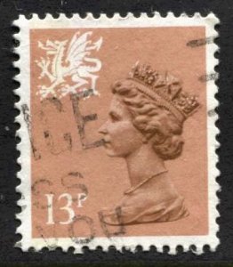 STAMP STATION PERTH Wales #WMH21 QEII Definitive Used 1971-1993